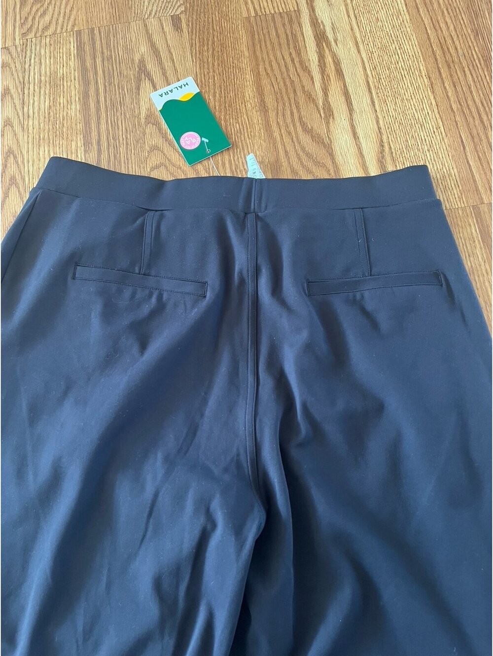 Women's Halara NWT dress pants. Black and brown. Size Large. - Picture 5 of 5